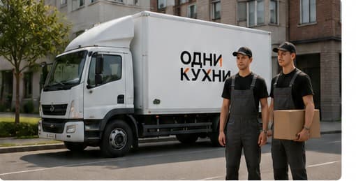 Доставка и установка кухни